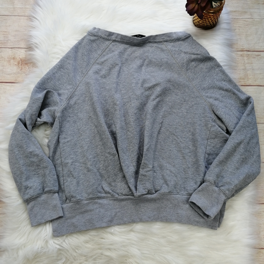 Nasty Gal Tear & Slit Sweatshirt Size S - Picture 7 of 9